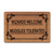 Funny Welcome Doormat Personalized Mat 15.9"(L) x 23.7"(W) Wizards Welcome Funny Doormat for Entrance Way Indoor Monogram Mat for Front Door Non Slip Kitchen Rugs Prank Nocelty House Warming Gift