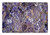 Lunarable Marble Pet Mat for Food and Water, Italian Style Stone Surface in Shady Renaissance Effects Image, Rectangle Non-Slip Rubber Mat for Dogs and Cats, Dark Purple Violet