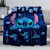 Upykexs Flannel Blanket Cartoon Throw Blanket Cozy Soft Fleece Blanket Lightweight Air-Conditioning Blanket for Bed Sofa 40x50''