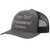Custom Richardson 112 Hat with Your Text Embroidered Trucker Mesh Snapback Cap (Adjustable Snapback Split Colorway, Charcoal/Black)