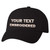 Custom Embroidered Baseball Cap Personalized Cap Add Your Own Text Adjustable Baseball Cap Hats for Men Black