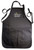 KNBC Graphics Black Embroidered Apron Cookie Queen with Crown