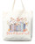 Book Lovers Tote Bag Reading Canvas Tote Shopper Gift for Bookworm, Teachers, Library Bag Reusable Grocery Bag Eco-Friendly Readers' Tote Library Tote Librarian Gift (Tote Bag + Matching Pouch)