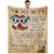 MAST DOO to My Wife Blanket from Husband, Gifts for Wife Wedding Anniversary Romantic Gifts for Her, Hallowen Christmas Valentines Birthday Gifts for Wife, Wife Blanket 50"x60"
