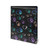 Psaytomey Colorful Love Paw Padfolio with Clipboard Portfolio Folder, Leather Interview Legal Business Document Organizer, A4 Letter Size Writing Pad Notepad Clip Boards