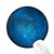 Starry Sky Night Leo Zodiac Constellation Mouse Pad Desktop Office Round Mat for Computer