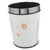 BCOATH Leather Trash Can Office Waste Bucket Rubbish Bin Home Rubbish Can Bathroom Garbage Bin Household Trash Bin Small Waste Basket Small Waste Paper Basket Desk Small Trash Can Plastic