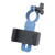 Microscope Accessories kit Slide Preparation camer Universal Microscope Mobile Phone Adapter, Cellphone Telescope Mount, Adjustable Diameter 28-30mm Microscope Accessories (Color : Blue)