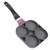 Egg Pan Omelette Pan, 4-Cup Nonstick Egg Frying Pan, Pancake Pan, Healthy Granite Egg Cooker Pan Egg Skillet For Breakfast