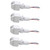 Gadpiparty 4pcs Sensor Light Ir Sensor Pir Controller Hs220 Outdoor Motion Switch Motion Sensing Light Motion Light Switch 12v Motion Sensor Nontendo Abs White Timer Human Body