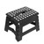 Folding Step Stool, Portable Handy Step Stool, Non Slip Compact Travel Step, Heavy Duty Foldable Footstool, Lightweight Folding Stool, Collapsible Step Stool for Kitchen, Liiving Room, Garden, Campin