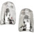 Evan Fischer Driver and Passenger Side Mirror Turn Signal Light Set of 2 Compatible with 2015-2021 Ford Transit-150, 2015-2021 Ford Transit-250, 2015-2020 Ford Transit-350 HD