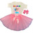 ELSA Birthday Shirt/Tutu Outfit Birthday tutu dress Birthday Party shirt 5th Birthday Pink