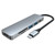 BRASSU Six-in-one Docking Station USB-c hub Docking Station