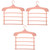 Garneck 3pcs Coat Hanger Multi-Functional Pants Rack Closet Scarf Hangers Towel Hangers Metal Clothes Hangers Closet Organizers and Storage Closet Jeans Hangers Tie Rack Multifunction Pp