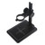 Microscope Accessories Kit for Adult Microscope Stand 35mm Digital USB Microscope Holder Adjustable Bracket Accessory (Color : Black)