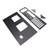 Open Computer Case, Case Rack for Motherboards Widely Body Heat Dissipation Design Open Chassis Mining Machine Within 305x245mm