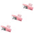 NUOBESTY 3 Sets Hand-held Stapler Save Power Stapler Office Use Small Stapler Compact File Stapler Metal Hand Stapler Staplers Book Binding Tool Papers Crafts Daily Use Plastic Child