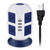 HUIOP Tower Surge Protector with Surge Protector 8 AC Outlets 4 USB Port Power Strip Tower Long Extension Cord Multi Plug Charging Tower for Multiple Devices Desktop Power Station for Home Office 3 Me