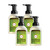 MRS. MEYER'S CLEAN DAY Foaming Hand Soap Apple Scent 10 Fl Oz (Pack of 4)