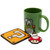 Pyramid Super Mario (Yoshi) Mug Coaster & Keychain