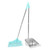 NIYANGLE 1 Set Dustpan and Broom Set Shovel Trash Pans Long Handle Broom Handheld Broom and Dustpan Lobby Dustpan Outdoor Dust Pan Household Brooms Stainless Steel Sweeper Clean