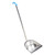 PartyKindom Stainless Steel Trash Shovel Stainless Steel Wide Stand up Broom Cleaning Dust Pan Broom Dustpan Debris Dust Pan Household Dustpan for Cleaning Office Charcoal Thicken Plastic