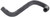 Genuine GM 10229491 Radiator Surge Tank Outlet Hose