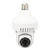 Heayzoki Light Bulb Security Camera, Wireless WiFi Light Bulb Camera, 2.4G WiFi Security Cameras with Motion Tracking, 2 Way Audio, Night View, Smoke Detector