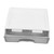 FOYTOKI Box Desktop Storage Box Storage Drawer Unit Makeup Organizer Bins Plastic Stackable Drawer Paper Storage Drawers Desktop Storage Drawers Jewelry Storage Case Make up Pack Office Pp