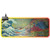 llsxi Kanagawa Surfing Large Gaming Mouse Pad with Non-Slip Rubber Base,14 Light Modes RGB Gaming Mouse Pad,Gaming Desk Pad Computer Mousepad Keyboard Pad XL?11.81"x31.49"x0.12"?