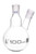 Distillation Flask with 2 Necks, 100ml Capacity, 14/23 Joint Size, Interchangeable Screw Thread Joints, Borosilicate Glass - Eisco Labs