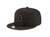 New Era 9Fifty Hat Los Angeles Dodgers Basic D Black On Black Snapback Adjustable