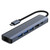 Six-in-one Docking Station Gigabit typec hub3.0