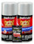 Dupli-Color Bright Silver (M) Exact-Match Automotive Paint - 8 oz, Bundles Prep Wipe (3 Items)