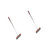 DOITOOL 2pcs Splicing Wooden Broom pet Hair Remover Broom Collapsible Broom for rv dust Broom Brooms for Sweeping Outdoor Telescopic Broom Garden Broom Clean Thin Angle Stainless Steel