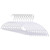 10Pcs Heavy Duty Clothes Rack Pants Rack Semicircle Multipurpose Clothes Rack Dipping Multipurpose Bold Hanger Wardrobe Hanger aldult Hangers Shirt Pants Hangers Non-Slip no Trace