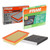 FRAM Automotive Replacement Air & Cabin Air Filter Bundle for Select Ford Exlporer, Flex, Taurus; Lincoln MKS & MKT; Police Interceptor Model Years; Filters Included: CA10242 & CF11176 (FACB20012)