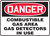 Combustible Gas Area Gas DETECTORS in USE