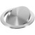 Cabilock Kitchen Built-in Countertop Trash Bin Waste Lid Garbage can Trash Grommet Trash Can Lid Round Covers Swing Flap Trash Bin Lid Stainless Steel(Silver)