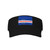 Flag of Cape Verde Sports Sun Visor Hats Adjustable Sun Visor Caps