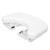 BESTOYARD Footstool Step Stool Foldable Bathroom Stools Portable Toilet for Adults Toilet Poop Stool Stepping Stool for Kids Squatting Stool White to The Restroom Floor Mat Plastic Child