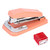 Stapler Multifunctional Rotatable Staplers Labor-Saving Stapler Includes 5000 Standard Staples 25 Sheet Capacity (Color : Pink)