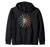 Funny Oboe Retro Rainbow - Oboe Player Orchestra Band Zip Hoodie