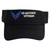 Air Force Veterans Embroidered Cotton Twill Sun Visor - Black OSFM