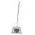 Cabilock Stainless Steel Trash Shovel Dustpan with Handle Garbage Dustpan Upright Pans Garbage Shovel Outdoor Broom Dustpan Stand up Dustpans Broom and Plastic to Stretch Office Trash Can