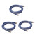 Gatuida 3pcs 3 Jumper Cable Computer LAN Cable Internet Patch Cord Internet Patch Cable Jumpers Printer Cable Computer Patch Cable Internet Cord Network Cable Ethernet Speakers