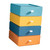 HOMSFOU 4pcs Boxes Storage Box Stackable Drawer Bin Small 4 Drawer Plastic Storage Drawer Makeup Desk Case Drawer Case Plastic Organizers Desktop Storage Case Mini Sewing Box Office Pp