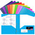 BAOFALI 10 Pack A4 Pocket Plastic Folder 2 Pockets and 3 Prongs 2 Card Slots, Durable, Tear-Resistant Heavy Duty Pocket Folders with Prongs, Colored Prong Folders for Schoolwork & Officer(Colors)