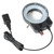 Microscope Adapter Microscope Ring Light 48LED USB Adjustable Ring Light Illuminator Lamp for Industry Microscope Industrial Camera Magnifier 110V-220V 3W-5W Microscope Accessories (Color : Black)